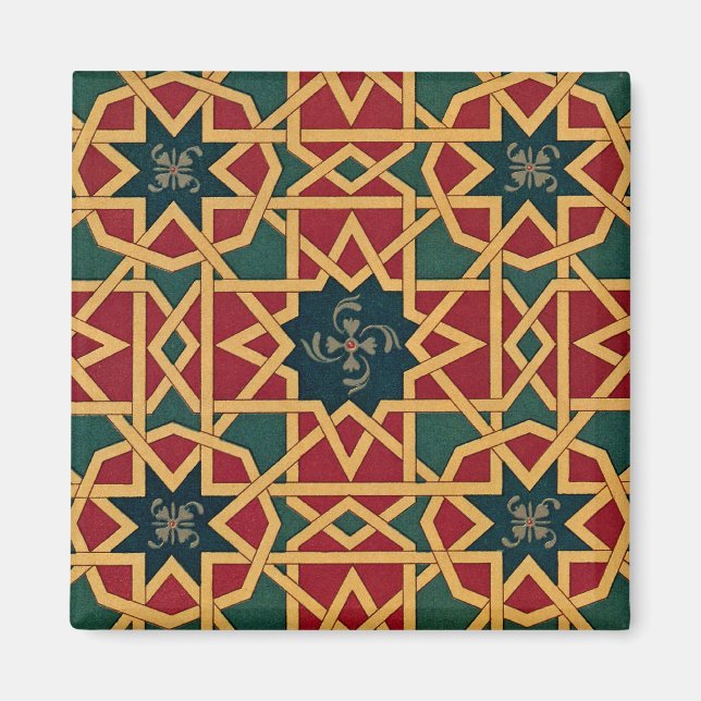 Imán Diseño árabe #1 en Emporio Moffa (Frente)