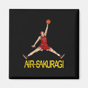 Imán Diseño Bysketbyll de estilo de anime de Air Sakura