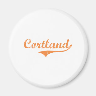 Imán Diseño clásico de Cortland Illinois