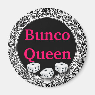Imán Diseño clásico de la reina de Bunco