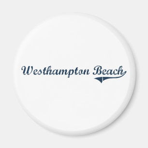 Imán Diseño clásico de Nueva York de la playa de