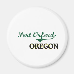 Imán Diseño clásico de Orford Oregon del puerto