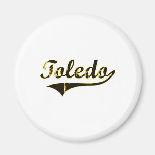 Imán Diseño clásico de Toledo Iowa