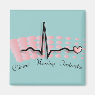 Imán Diseño clínico del instructor QRS de la enfermer