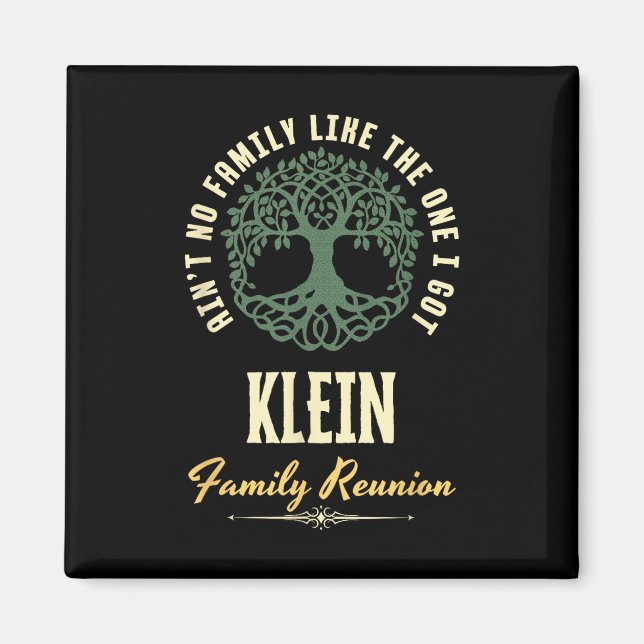 Imán Diseño coincidente de Family Reunion 2025 - Klein (Frente)