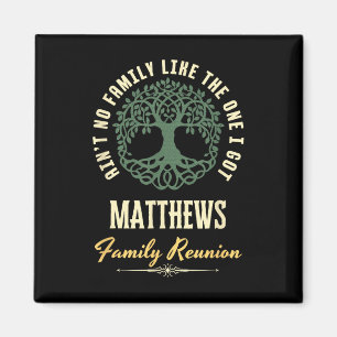 Imán Diseño coincidente de Family Reunion 2025 - Matthe