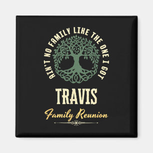 Imán Diseño coincidente de Family Reunion 2025 - Travis