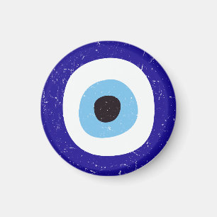 Imán Diseño con problemas en los ojos del mal griego