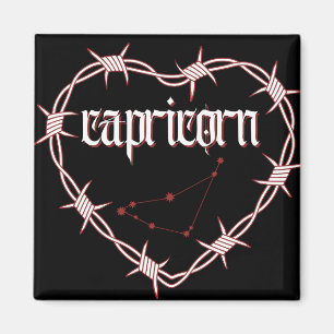 Imán Diseño de alambre de púas gótico