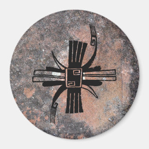 Imán Diseño de alfarería de fibras pequeñas