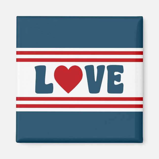 Imán Diseño de amor (Frente)