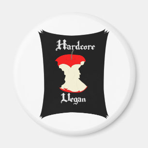 Imán Diseño de Apple Vegan Hardcore