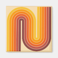 Diseño de arco doble geométrico retro