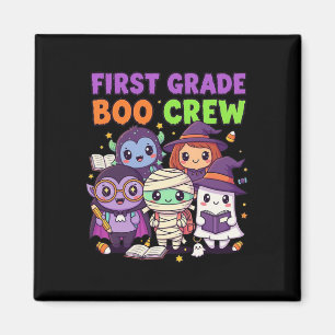 Imán Diseño de aula de primer grado de Boo Crew Cute Ha