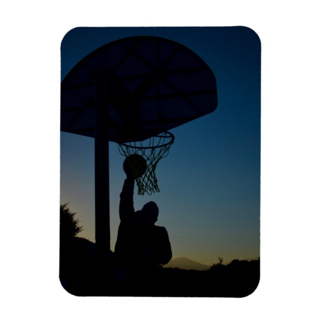 Imán Diseño de baloncesto (Vertical)