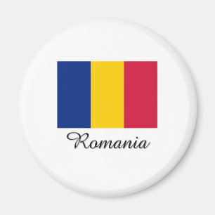 Imán Diseño de bandera de Rumania