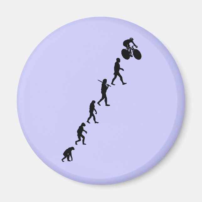 Imán Diseño de bicicletas en plena evolución (Frente)