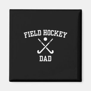 Imán Diseño de bolsillo de pecho para papá de hockey so