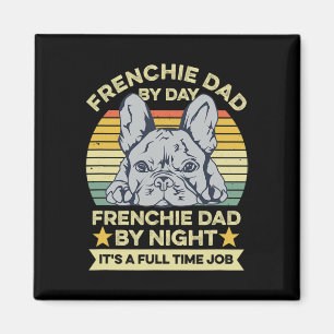 Imán Diseño de Bulldog francés para tu padre francés