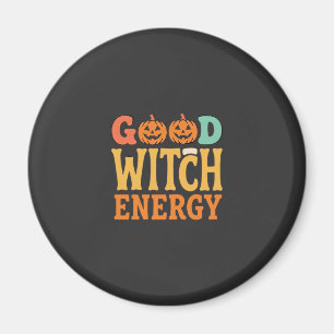 Imán Diseño de calabaza de Halloween con energía de bru