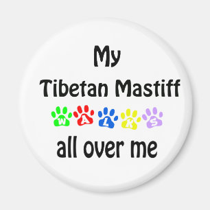 Imán Diseño de caminatas de castiff tibetanas