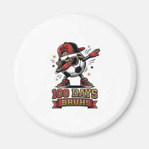 Imán Diseño de camiseta de fútbol Dabbing de 100 días B