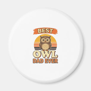 Imán Diseño de camiseta de grabado vintage El mejor pap