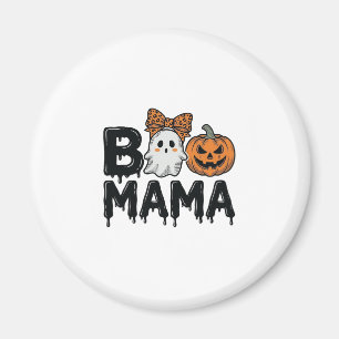 Imán Diseño de camiseta de Mama Boo Halloween Fantasma 