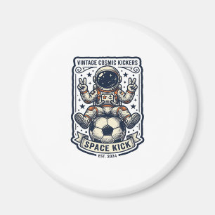 Imán Diseño de camiseta de signo de paz de fútbol de as