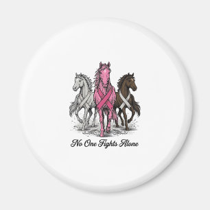 Imán Diseño de camiseta vectorial de caballo de apoyo a