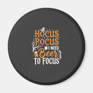 Imán Diseño de cerveza Hocus Pocus Halloween_1