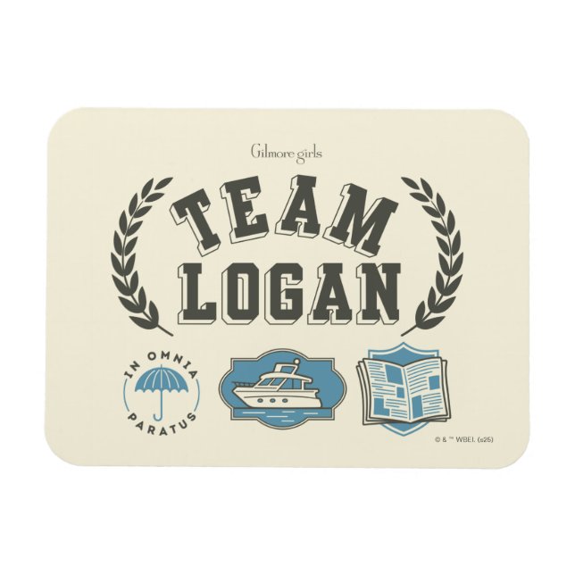 Imán Diseño de Chicas de Team Logan Gilmore (Horizontal)