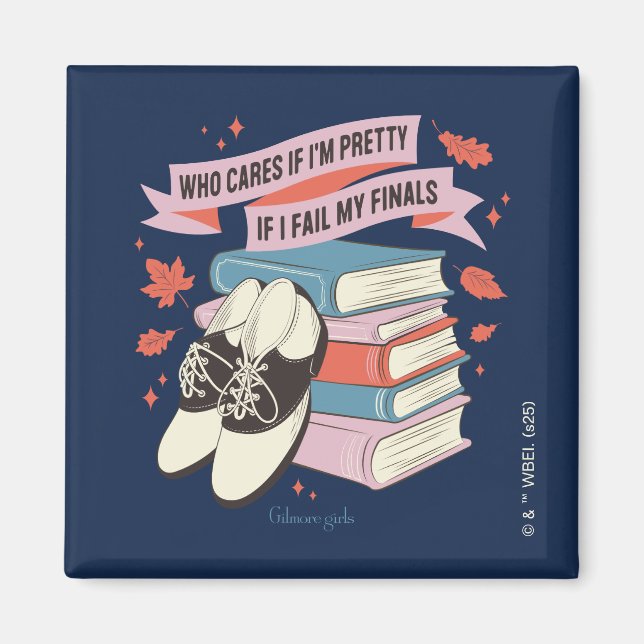 Imán Diseño de cita de finales de Gilmore Girls (Frente)