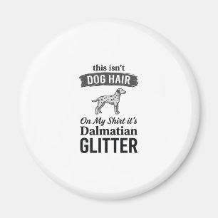 Imán Diseño de cita de pelo de perro divertido con bril