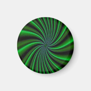Imán Diseño de colores verdes