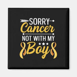 Imán Diseño de conciencia sobre el cáncer infantil para
