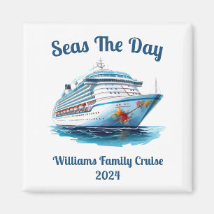 Imán Diseño de crucero personalizado - Individuos o gru