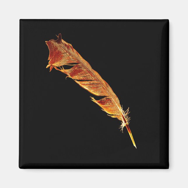 Imán Diseño de cuerdas de filete de raven caliente y am (Frente)