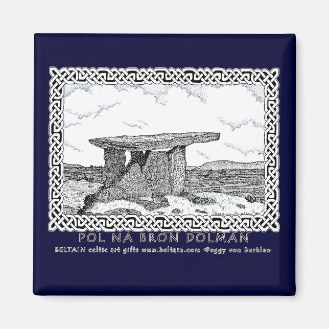 Imán Diseño de Dolman Celtic Magnets Celtic (Frente)