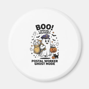 Imán Diseño de entrega de Halloween en modo fantasma pa