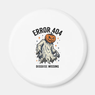 Imán Diseño de error de fantasma de calabaza de disfraz