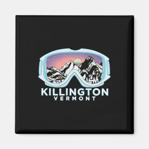 Imán Diseño de esquí Killington Killington, Vt Esquí Ni