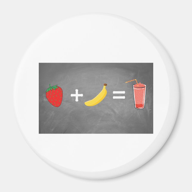 Imán Diseño de estilos de vida saludables (Frente)