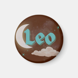 Imán Diseño de Estrellas de Nube de la Luna Celestial L