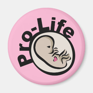 Imán Diseño de Feto Pro-Life