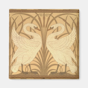 Imán Diseño de fondo de pantalla de cisne