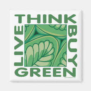 Imán Diseño de hoja