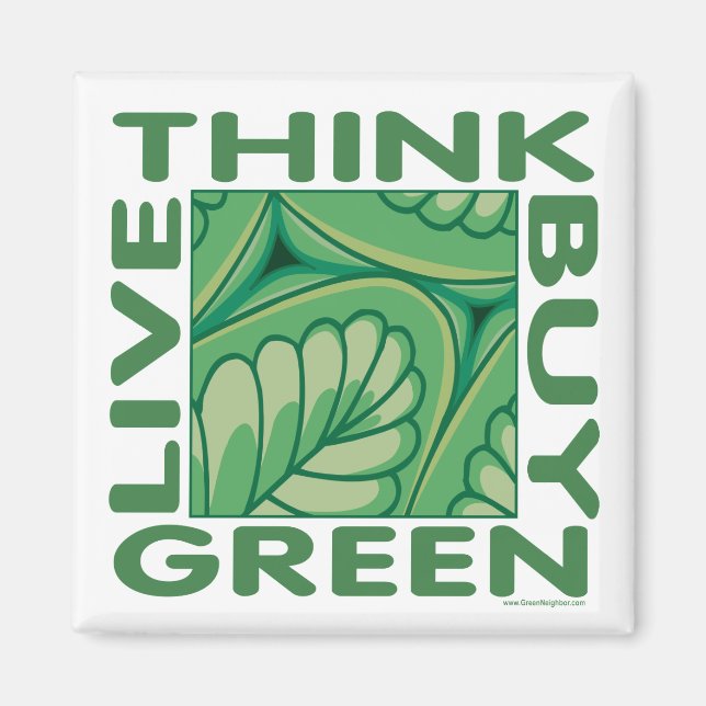 Imán Diseño de hoja (Frente)