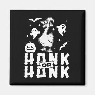 Imán Diseño De Honk O Bruja De Honk Con Tocador De Hall