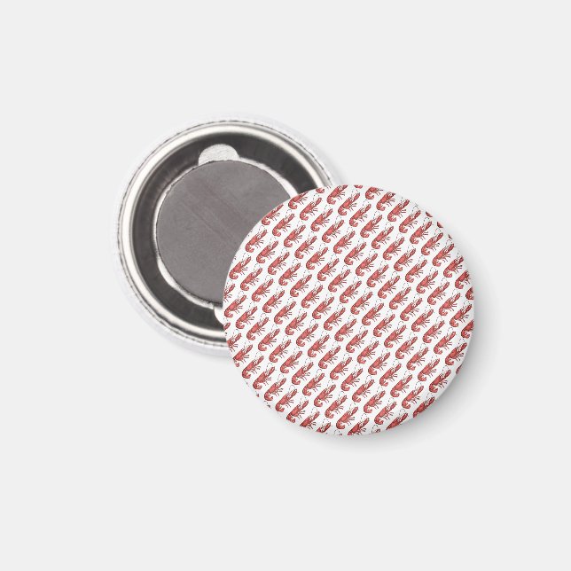 Imán Diseño de imagen de Red Lobster (Anverso/Reverso)